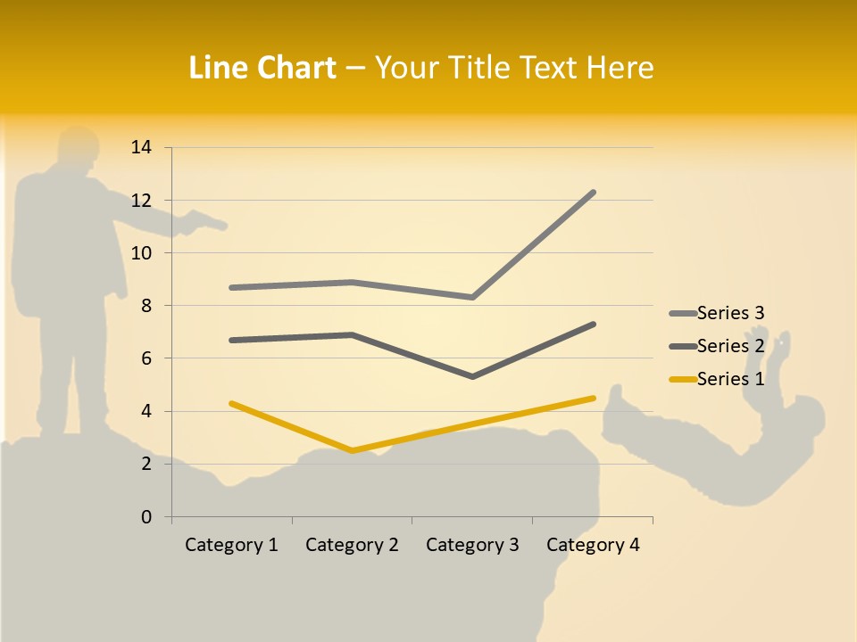 Table Foreground Vertical PowerPoint Template