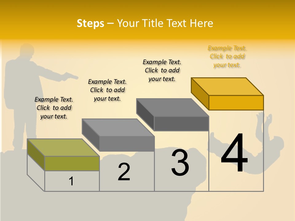 Table Foreground Vertical PowerPoint Template