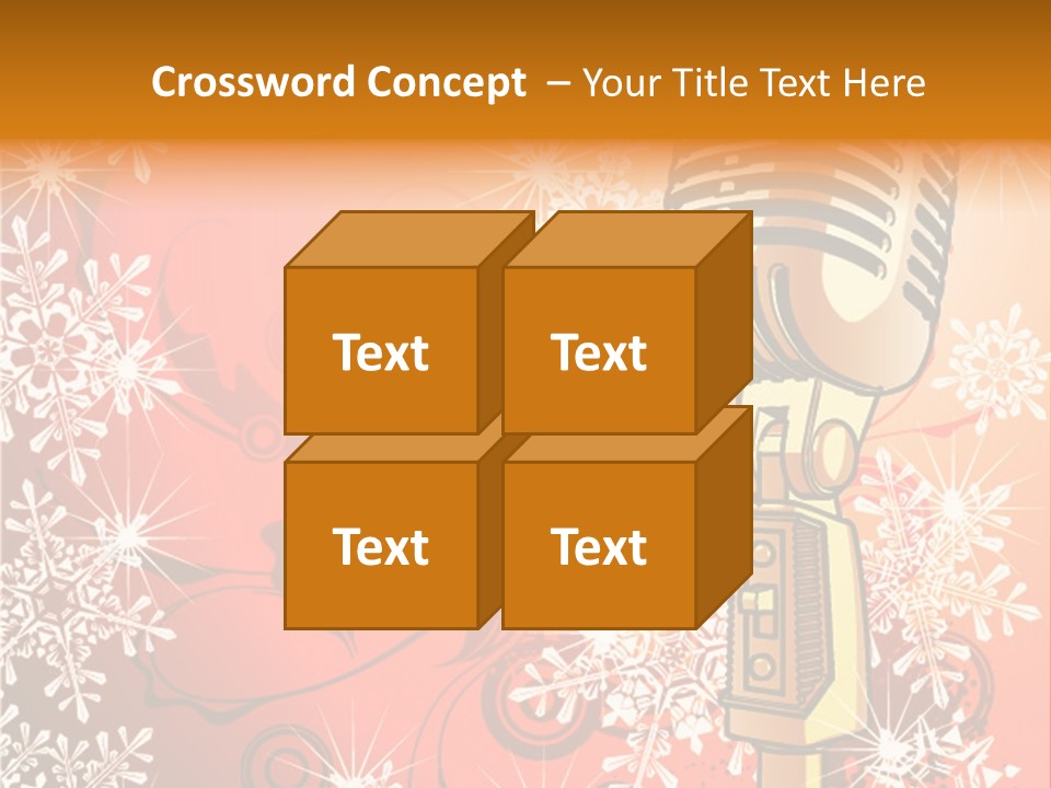 Singer Station Rock PowerPoint Template