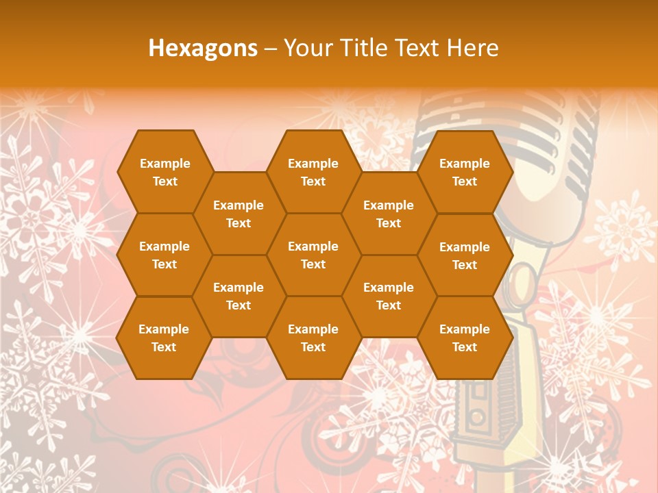 Singer Station Rock PowerPoint Template