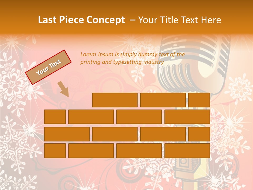 Singer Station Rock PowerPoint Template