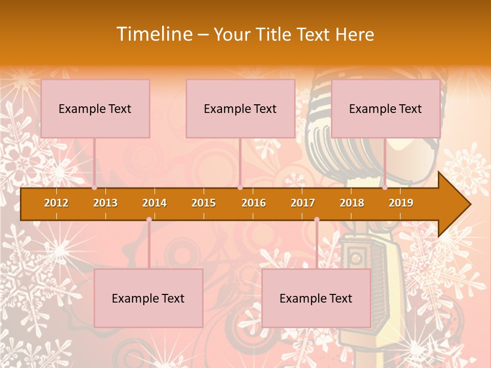 Singer Station Rock PowerPoint Template