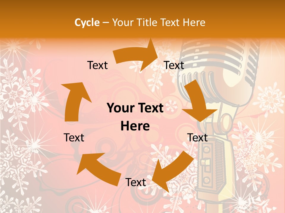 Singer Station Rock PowerPoint Template