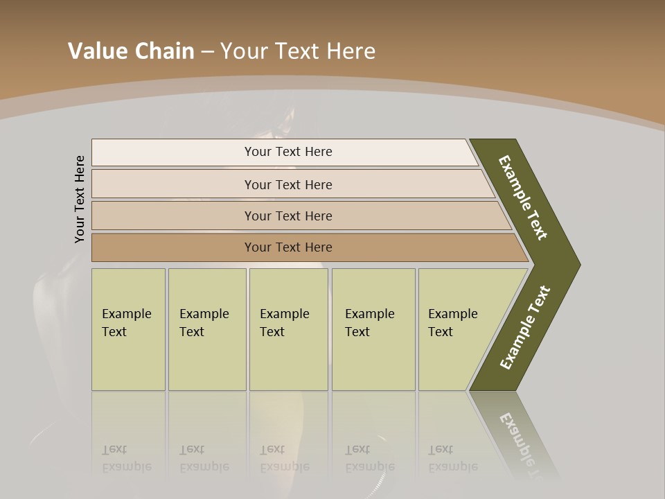 A Woman In A Black Dress With Her Back Turned To The Camera PowerPoint Template