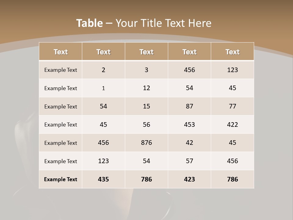 A Woman In A Black Dress With Her Back Turned To The Camera PowerPoint Template