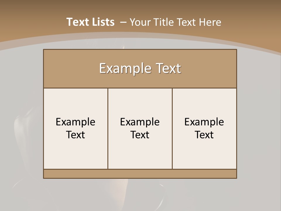 A Woman In A Black Dress With Her Back Turned To The Camera PowerPoint Template