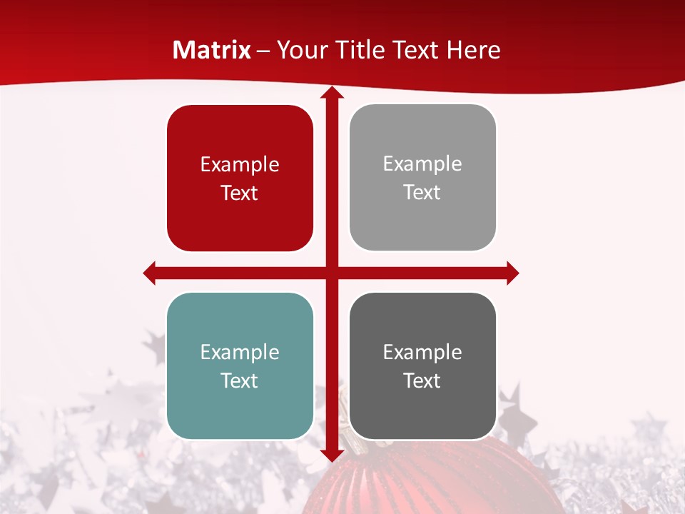 Winter December Christmastime PowerPoint Template