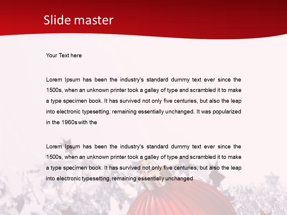 Winter December Christmastime PowerPoint Template