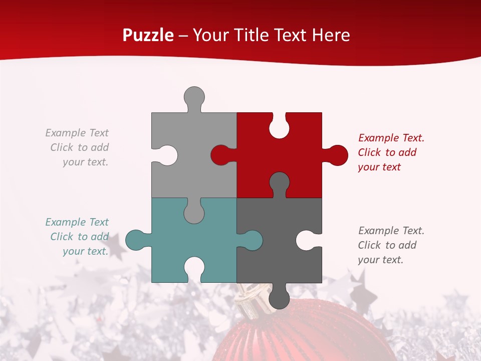 Winter December Christmastime PowerPoint Template