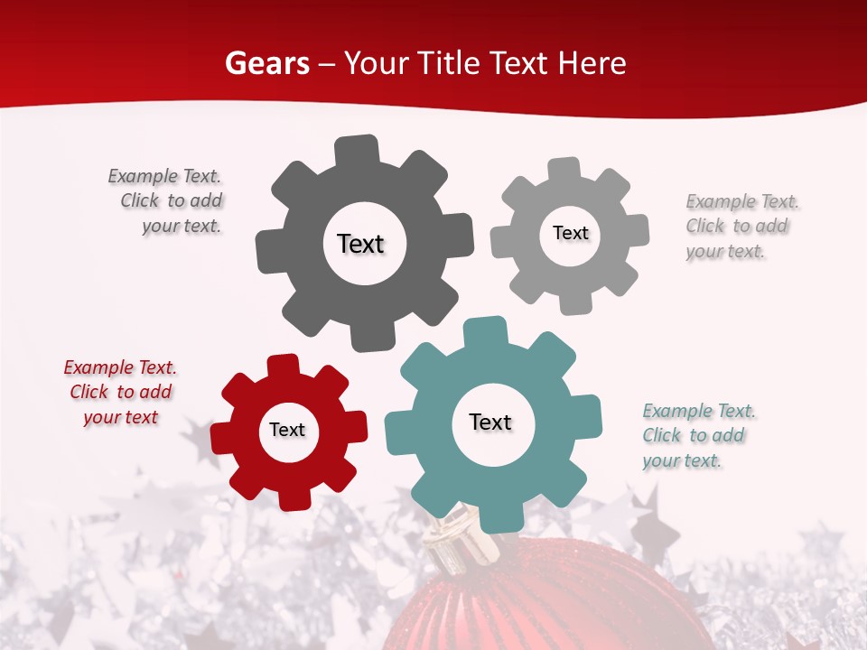 Winter December Christmastime PowerPoint Template