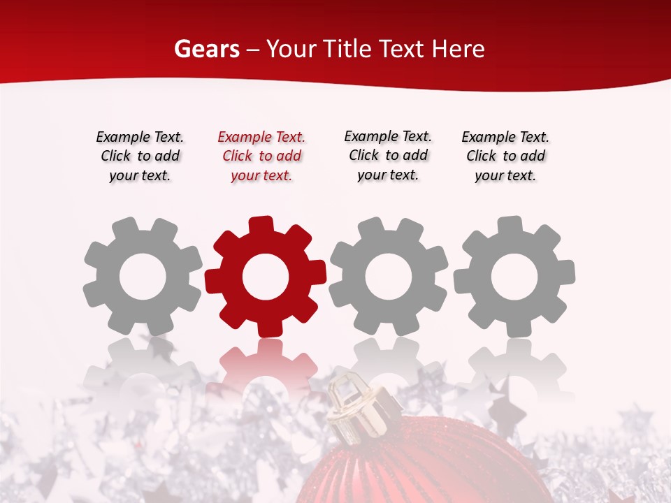 Winter December Christmastime PowerPoint Template