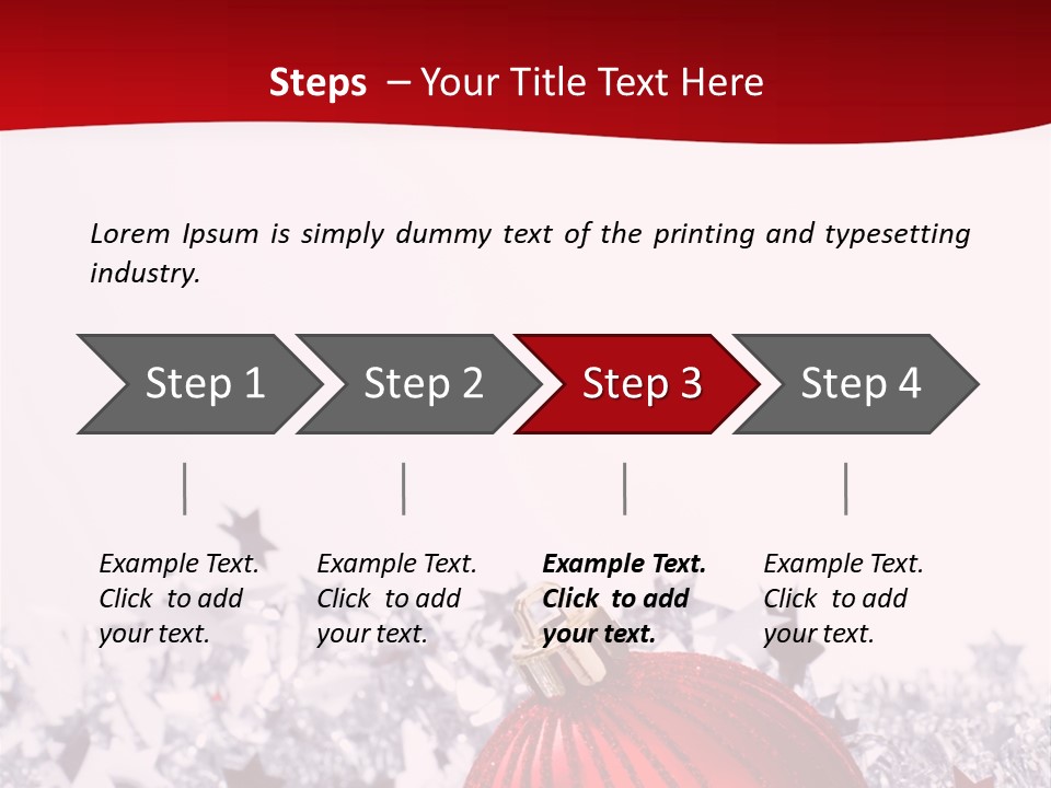 Winter December Christmastime PowerPoint Template