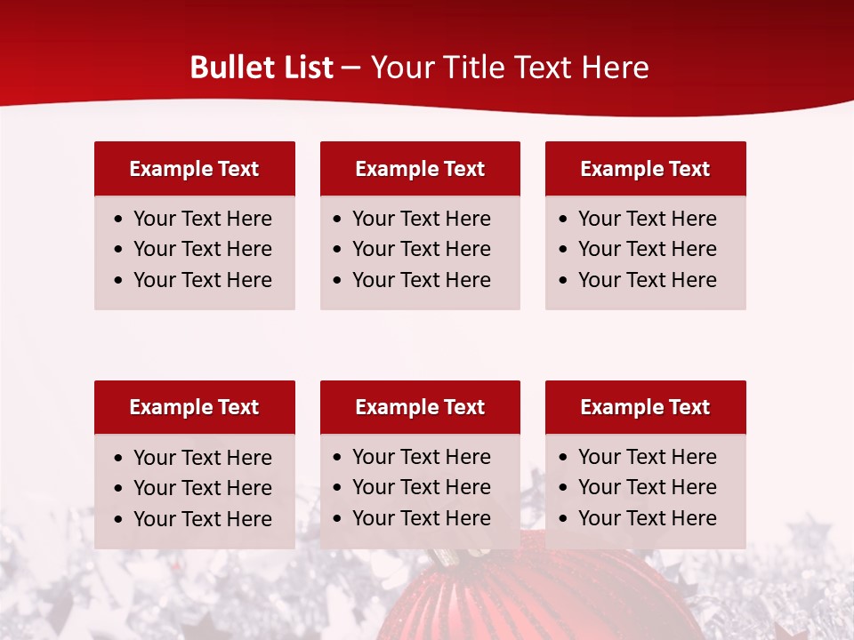 Winter December Christmastime PowerPoint Template