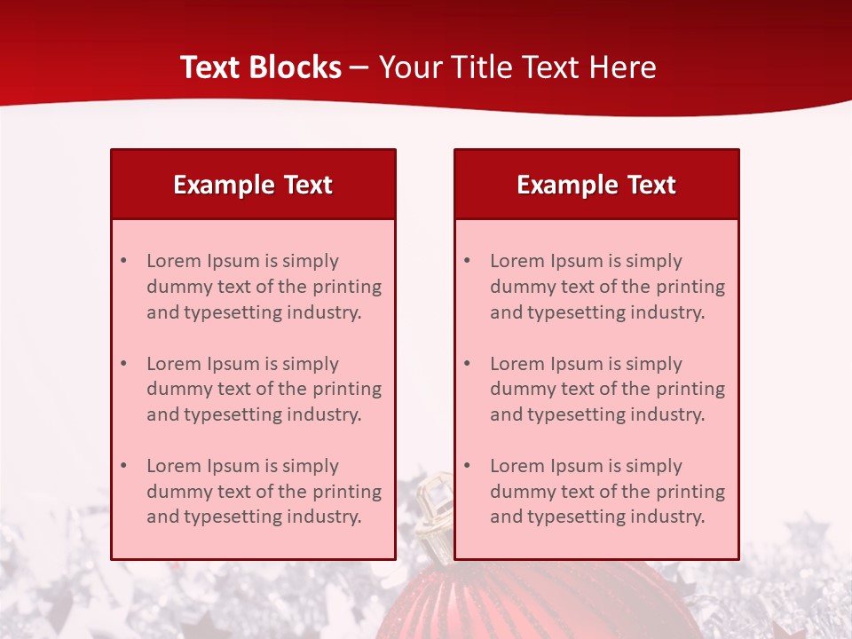 Winter December Christmastime PowerPoint Template