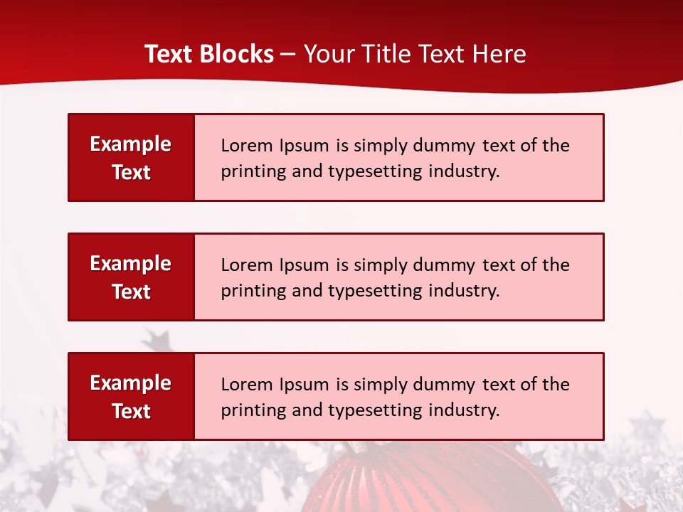 Winter December Christmastime PowerPoint Template