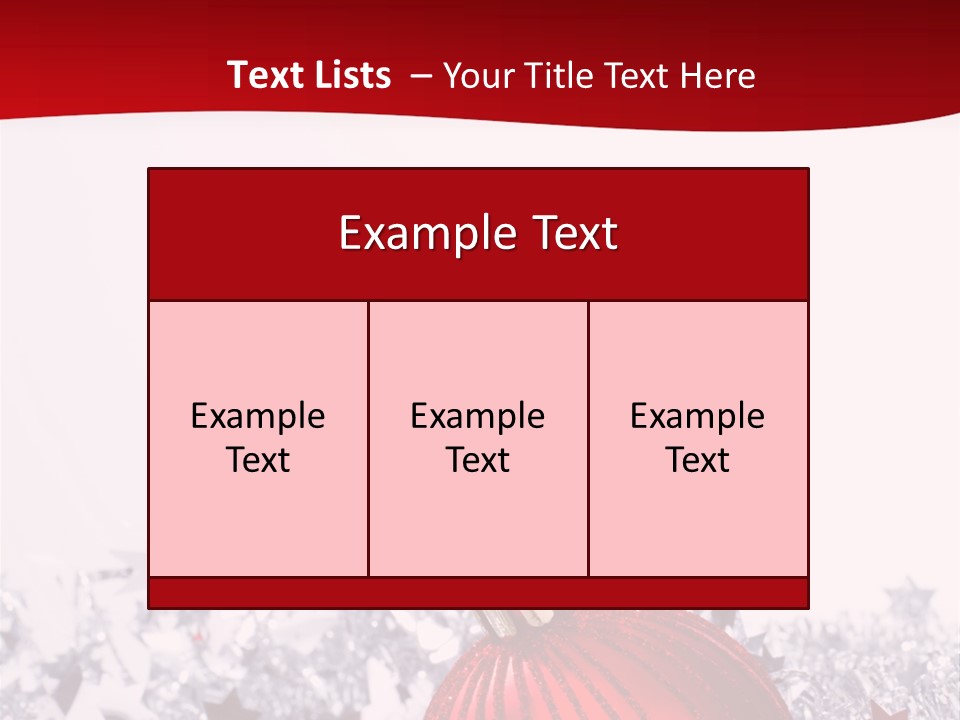 Winter December Christmastime PowerPoint Template