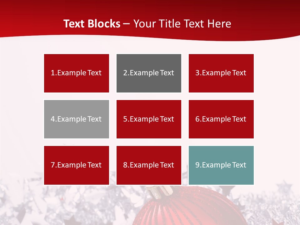 Winter December Christmastime PowerPoint Template