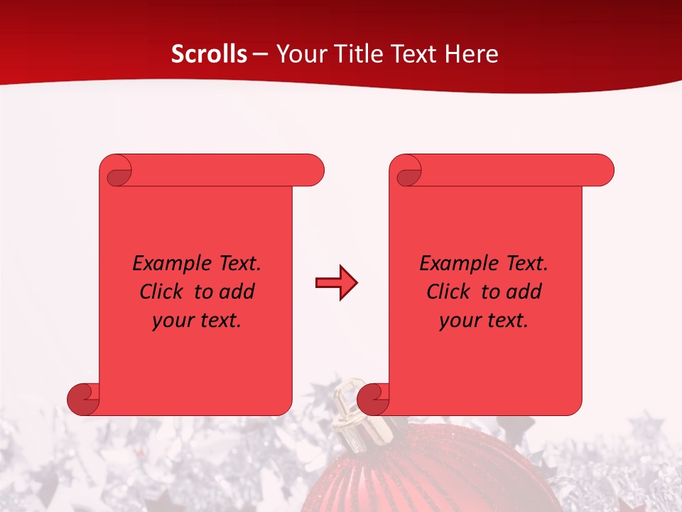 Winter December Christmastime PowerPoint Template