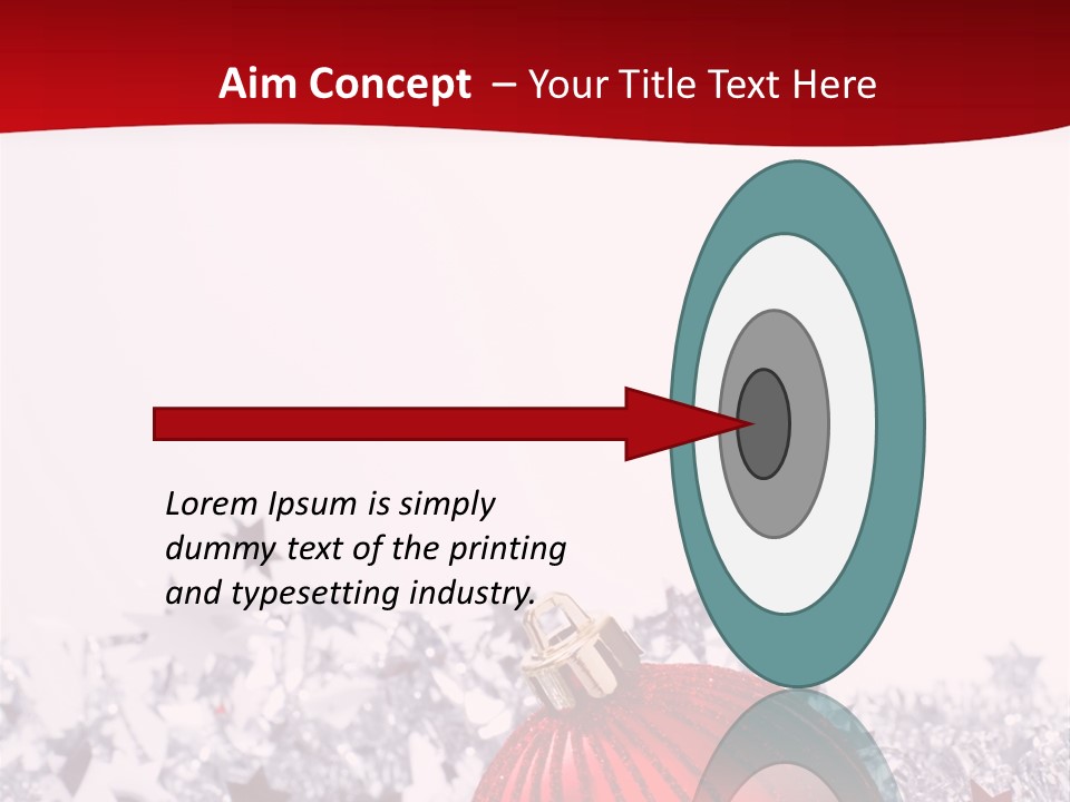 Winter December Christmastime PowerPoint Template