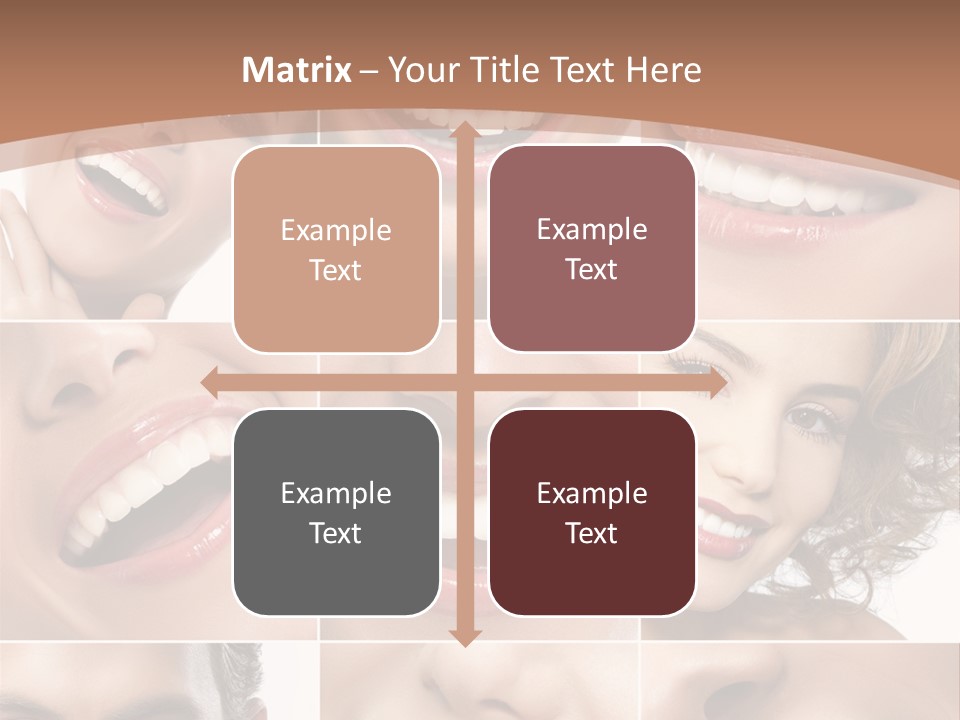 Care Happy Young PowerPoint Template