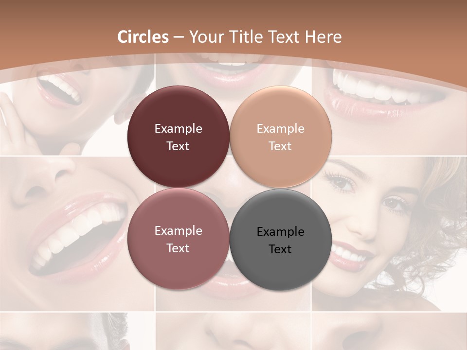 Care Happy Young PowerPoint Template