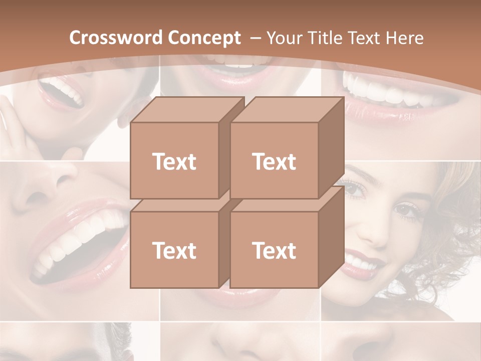 Care Happy Young PowerPoint Template