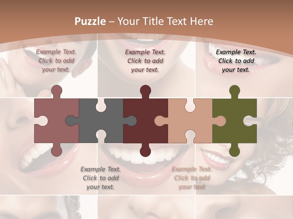 Care Happy Young PowerPoint Template