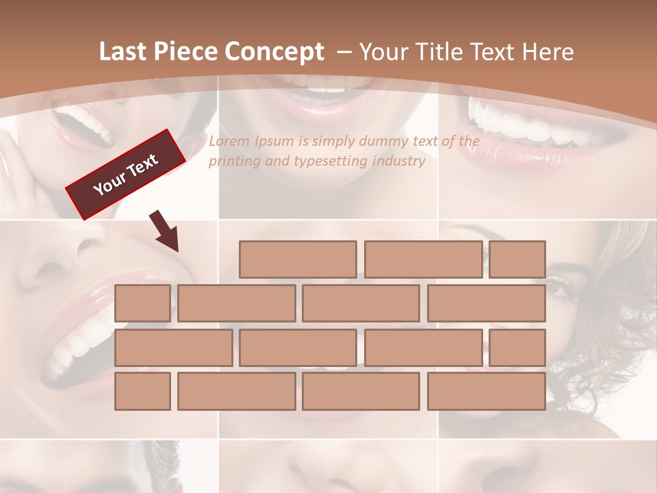 Care Happy Young PowerPoint Template