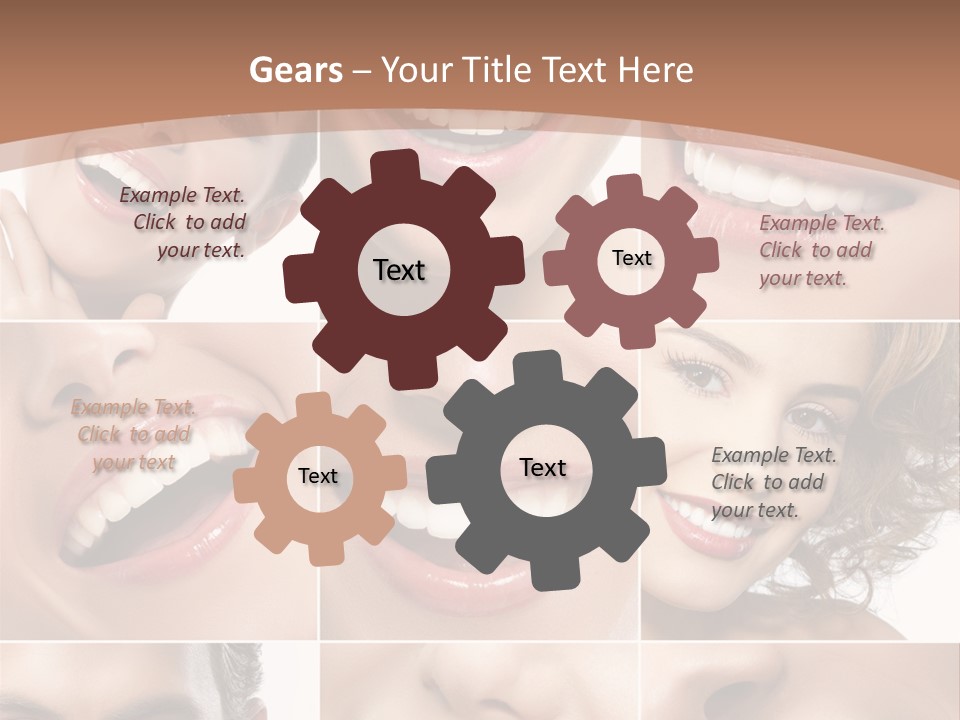 Care Happy Young PowerPoint Template