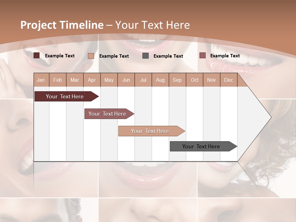 Care Happy Young PowerPoint Template