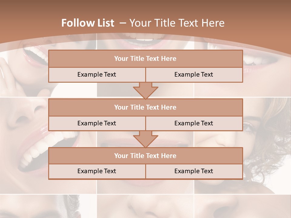 Care Happy Young PowerPoint Template