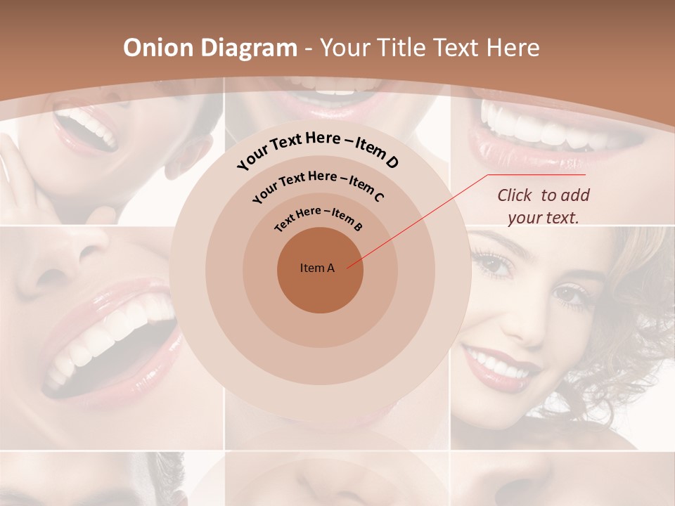 Care Happy Young PowerPoint Template