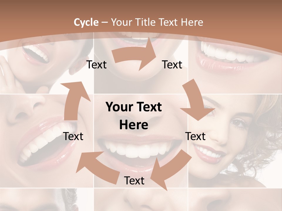 Care Happy Young PowerPoint Template