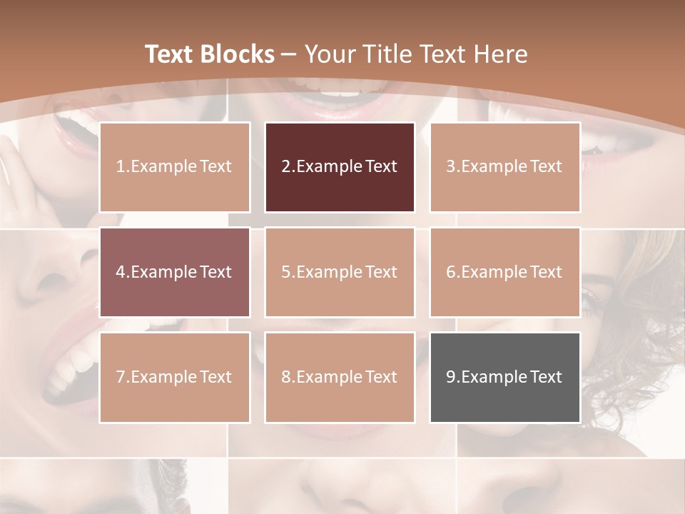 Care Happy Young PowerPoint Template