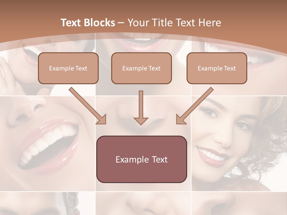 Care Happy Young PowerPoint Template