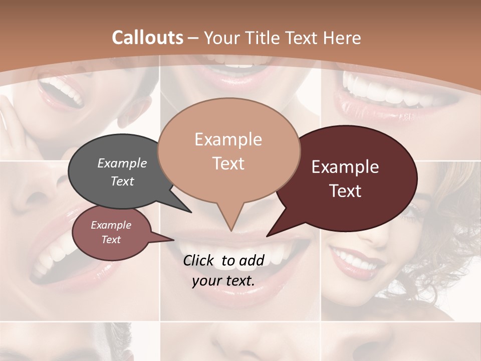 Care Happy Young PowerPoint Template