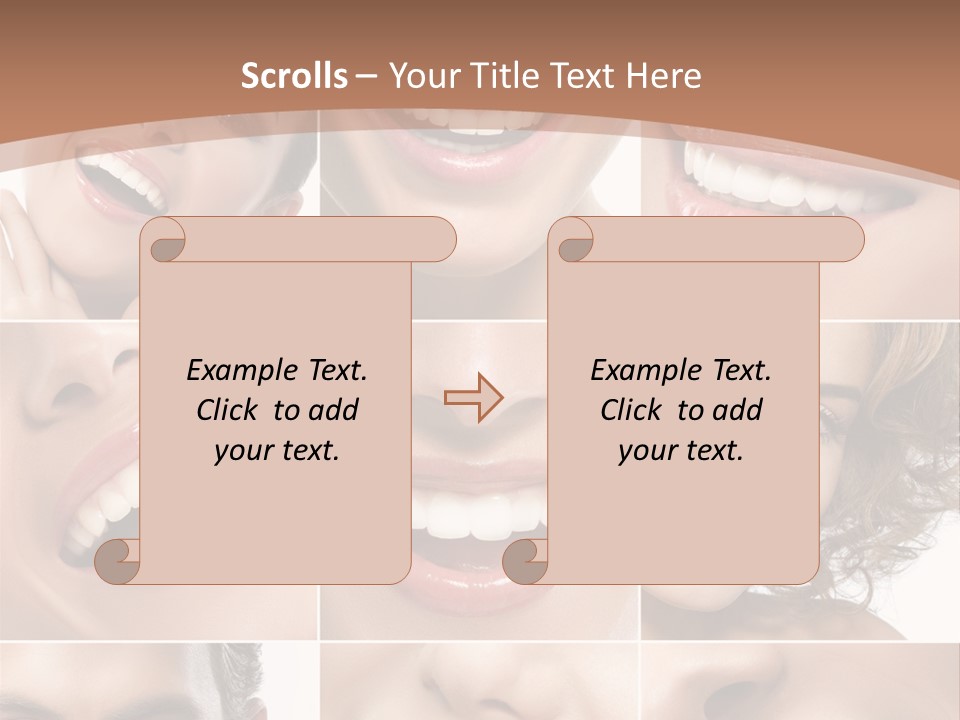 Care Happy Young PowerPoint Template