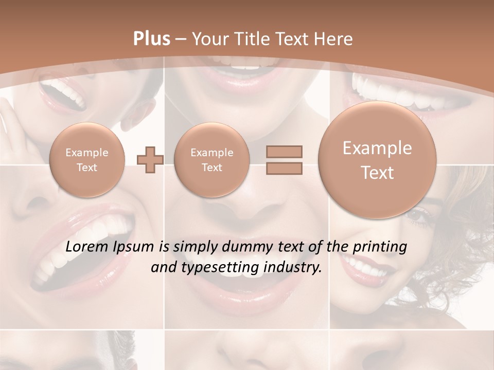 Care Happy Young PowerPoint Template