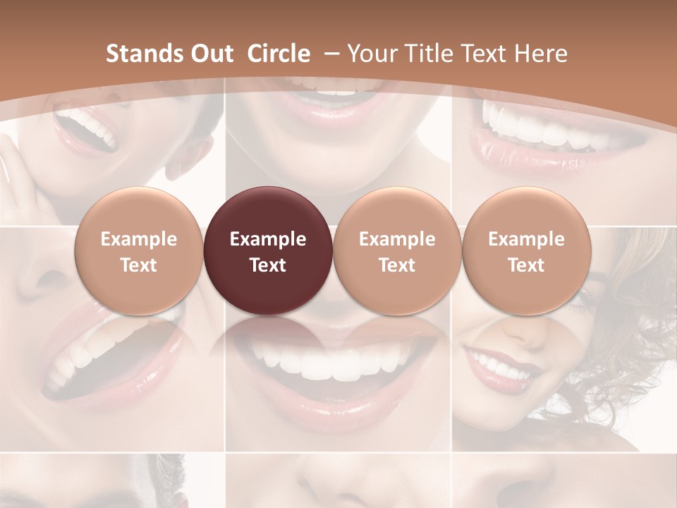 Care Happy Young PowerPoint Template