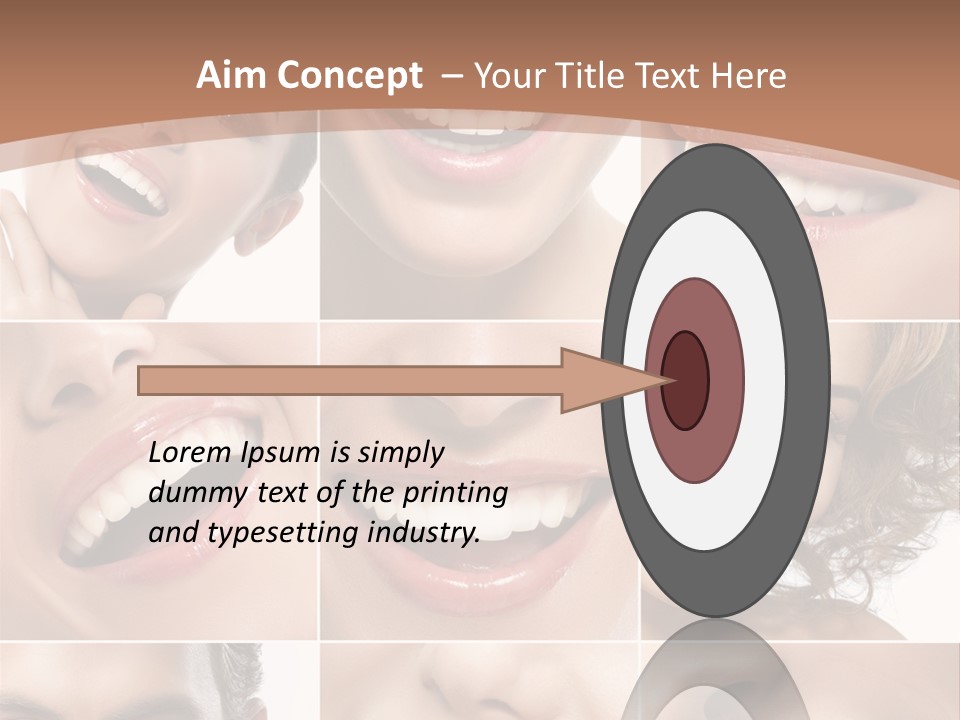 Care Happy Young PowerPoint Template