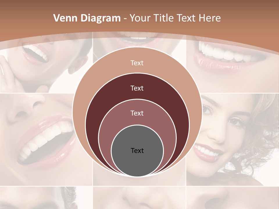 Care Happy Young PowerPoint Template