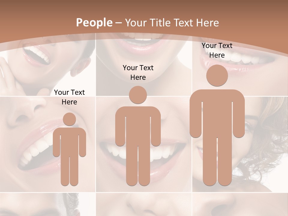 Care Happy Young PowerPoint Template