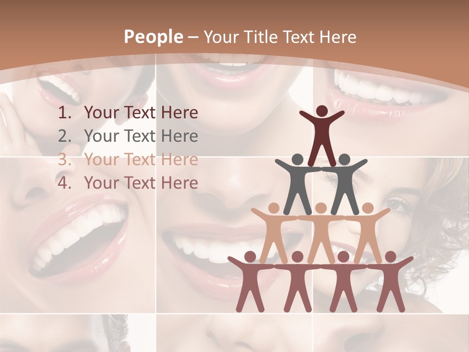 Care Happy Young PowerPoint Template