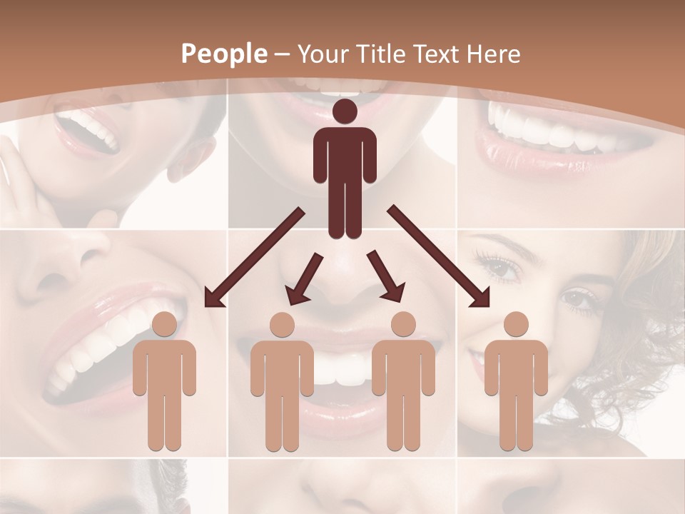 Care Happy Young PowerPoint Template