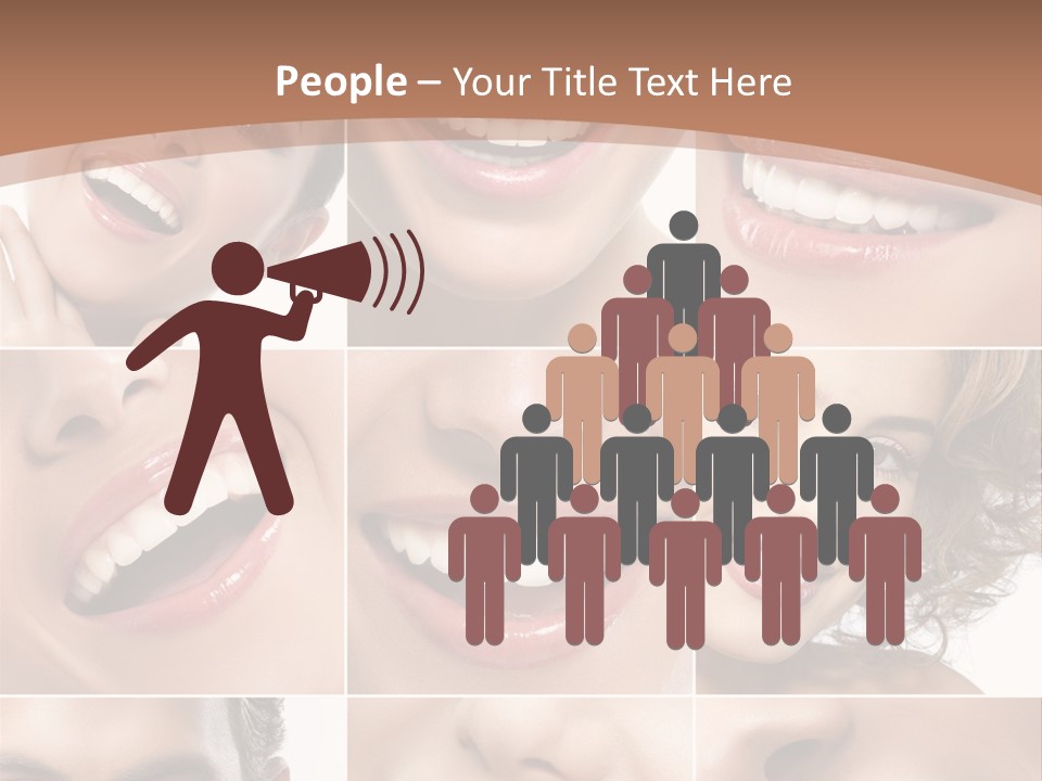 Care Happy Young PowerPoint Template