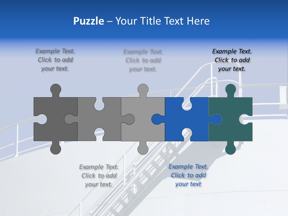 Gas Gray Manufacturing PowerPoint Template