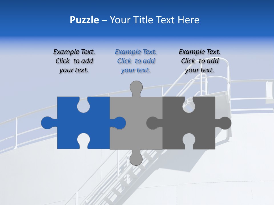 Gas Gray Manufacturing PowerPoint Template