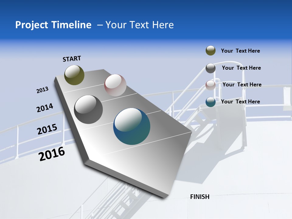 Gas Gray Manufacturing PowerPoint Template