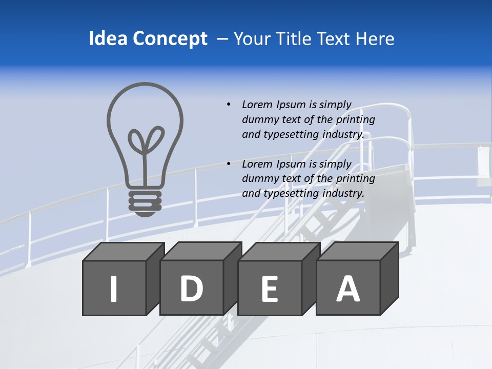 Gas Gray Manufacturing PowerPoint Template