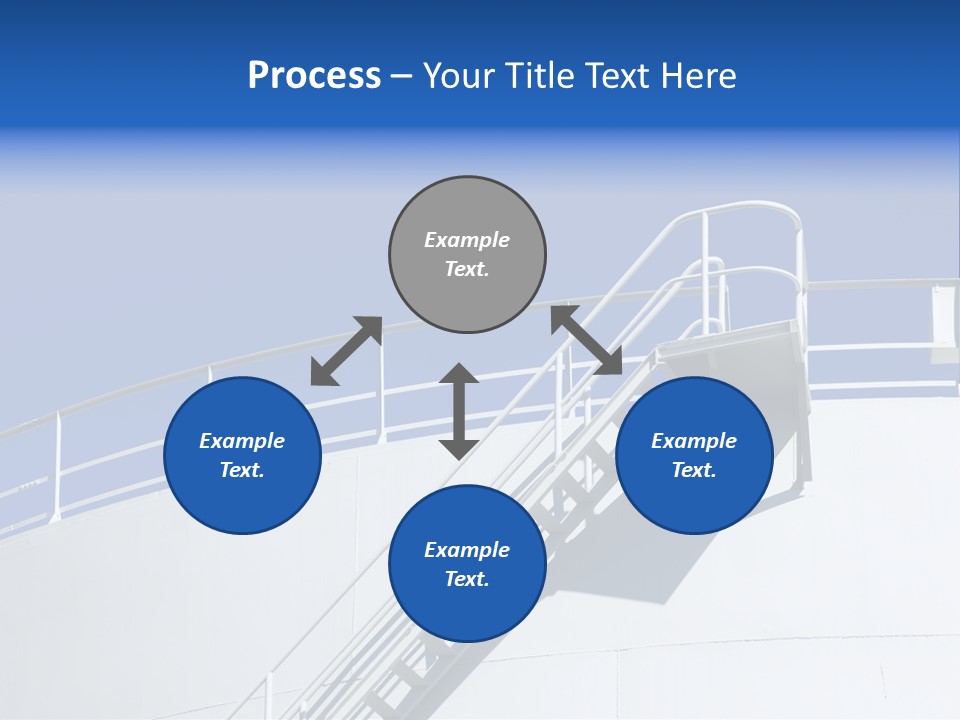 Gas Gray Manufacturing PowerPoint Template